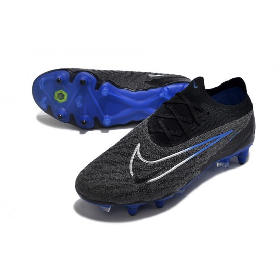 Nike Phantom GX Elite Link PRO SG Anti Clog Blue Black Low-top Footballboots For Men