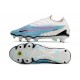 Nike Phantom GX Elite Link PRO SG Anti Clog Blue White Pink Low-top Footballboots For Men