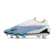 Nike Phantom GX Elite Link PRO SG Anti Clog Blue White Pink Low-top Footballboots For Men