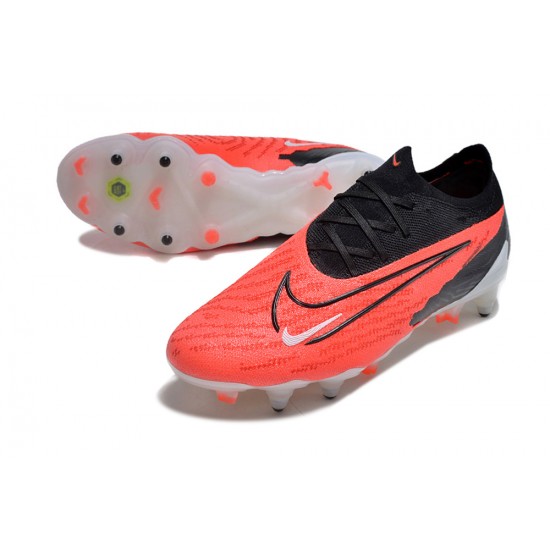 Nike Phantom GX Elite Link PRO SG Anti Clog Orange Black Low-top Footballboots For Men