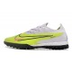 Nike Phantom GX Elite TF LightPurple Green Blank Low-top Footballboots For Men