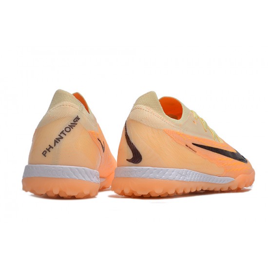 Nike Phantom GX Elite TF Orange Blank White Low-top Footballboots For Men