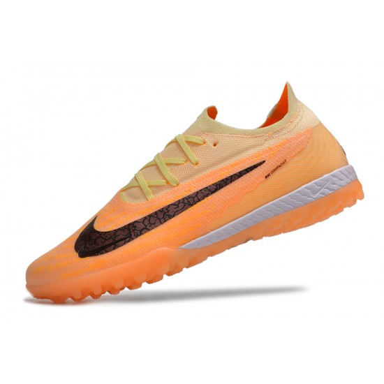 Nike Phantom GX Elite TF Orange Blank White Low-top Footballboots For Men