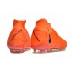 Nike Phantom Luna Elite NU FG Green Orange Black High-top Footballboots For Men