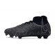 Nike Phantom Luna Elite NU FG White Gray Black High-top Footballboots For Men