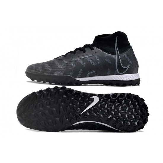 Nike Phantom Luna Elite NU TF Grey Black Footballboots For Men