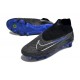 Nike Phantom- GX Elite DF Link SG Anti Clog Black Blue White High-top Footballboots For Men