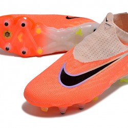 Nike Phantom- GX Elite DF Link SG Anti Clog Orange Pink Blank High-top Footballboots For Men 