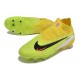 Nike Phantom- GX Elite DF Link SG Anti Clog Yelloe Green Blank High-top Footballboots For Men