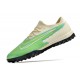 Nike React Phantom GX Pro TF Apricot White Green Red Low-top Footballboots For Men