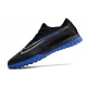 Nike React Phantom GX Pro TF Black Blue White Low-top Footballboots For Men