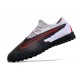 Nike React Phantom GX Pro TF Black Red LightPurple Low-top Footballboots For Men