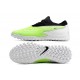 Nike React Phantom GX Pro TF White Green Black Low-top Footballboots For Men