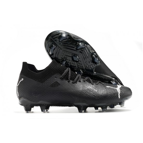 Puma Future Ultimate FG Low-Top Black For Women And Men Soccer Cleats 