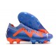 Puma Future Ultimate FG Low-Top Blue Red For Women And Men Soccer Cleats