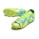 Puma Future Ultimate FG Low-Top Green Turqoise For Women And Men Soccer Cleats 