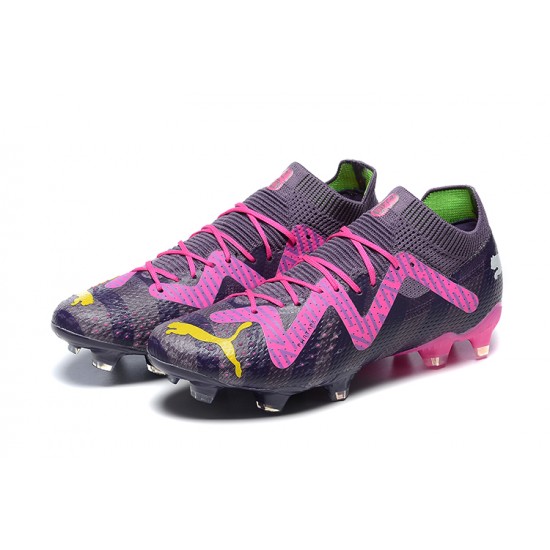 Puma Future Ultimate FG Low-Top Modena Purple For Men Soccer Cleats