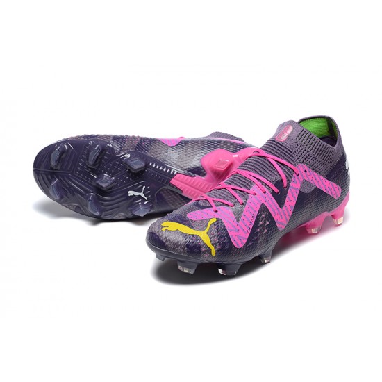 Puma Future Ultimate FG Low-Top Modena Purple For Men Soccer Cleats