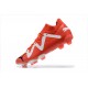 Puma Future Ultimate FG Low-Top Red White For Men Soccer Cleats