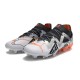 Puma Future Ultimate FG Low-Top White Black Orange For Women And Men Soccer Cleats 