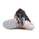 Puma Future Ultimate FG Low-Top White Black Orange For Women And Men Soccer Cleats