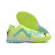 Puma Future X Powercat Tokyo Match TF Low-Top Green Turqoise For Men Soccer Cleats