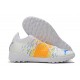 Puma Future Z 1.1 TF Low-Top White Yellow Blue Men Soccer Cleats