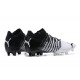 Puma Future Z 1.3 Instinct FG Low-Top Black Sliver Blue For Men Soccer Cleats