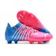 Puma Future Z 1.3 Instinct FG Low-Top Pink Blue For Women And Men Soccer Cleats