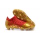 Puma Future Z 1.3 Instinct FG Low-Top Red Gold For Men Soccer Cleats