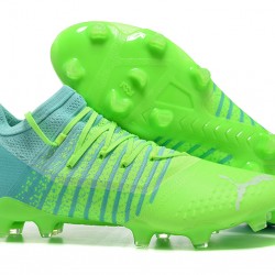 Puma Future Z 1.3 Instinct FG Low-Top Turqoise Green For Men Soccer Cleats