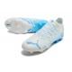 Puma Future Z 1.3 Instinct FG Low-Top White Blue For Men Soccer Cleats