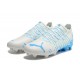 Puma Future Z 1.3 Instinct FG Low-Top White Blue For Men Soccer Cleats