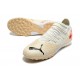 Puma Future Z 1.3 Instinct TF Low-Top Beige Turqoise For Men Soccer Cleats