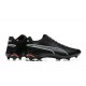 Puma King Ultimate Icon MG Low-Top Black Orange For Men Soccer Cleats
