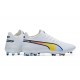 Puma King Ultimate Icon MG Low-Top White Multi For Men Soccer Cleats