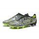 Puma Ultra Ultimate FG Low-Top Black Green White For Men Soccer Cleats