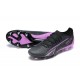 Puma Ultra Ultimate FG Low-Top Black Purple For Men Soccer Cleats