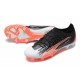 Puma Ultra Ultimate FG Low-Top Black White Red For Men Soccer Cleats