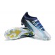 Puma Ultra Ultimate FG Low-Top Blue White For Men Soccer Cleats 