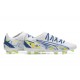 Puma Ultra Ultimate FG Low-Top Blue White Yellow For Men Soccer Cleats