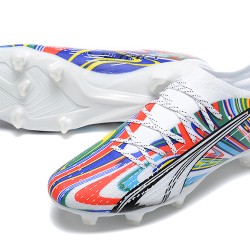 Puma Ultra Ultimate FG Low-Top Multi White For Men Soccer Cleats 