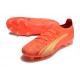 Puma Ultra Ultimate FG Low-Top Red Gold For Men Soccer Cleats