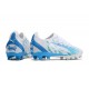 Puma Ultra Ultimate FG Low-Top White Blue For Men Soccer Cleats