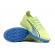 Puma Ultra Ultimate TF Low-Top Blue Green For Men Soccer Cleats