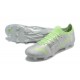 Puma ultra 1.4 FG Low-Top Sliver And Green For Men Soccer Cleats 