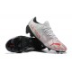 Puma ultra 1.4 FG Low-Top White Black And Red For Men Soccer Cleats