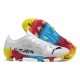 Puma ultra 1.4 FG Low-Top White Blue And Yellow For Men Soccer Cleats