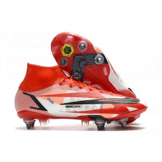 Buy Nike Mercurial Vapor 14 Elite SG PRO Anti Clog Black Red High Soccera Cleats Shop