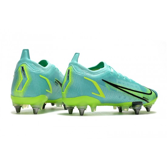 Explore Nike Mercurial Vapor 14 Elite SG PRO Anti Clog Blue Black Mens Low Soccer Cleats For Sale